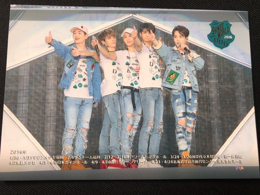 ★SHINee WORLD 2016 D×D×D メモリアルカード メモカ カード ★拍卖