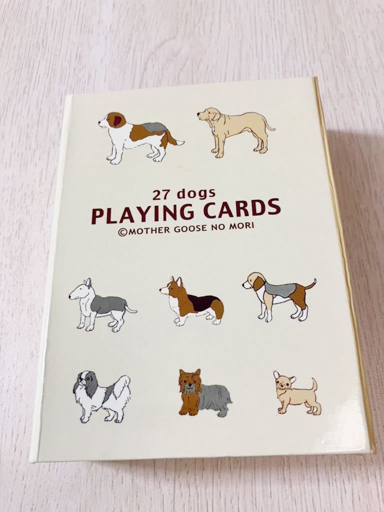 トランプ 27 dogs 27種匹の犬 MOTHER GOOSE NO MORI シュリンク未開封拍卖