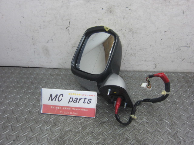ホンダ N-BOX JF1 右ドアミラー 銀 シルバー 76200-TY0-N01ZP拍卖