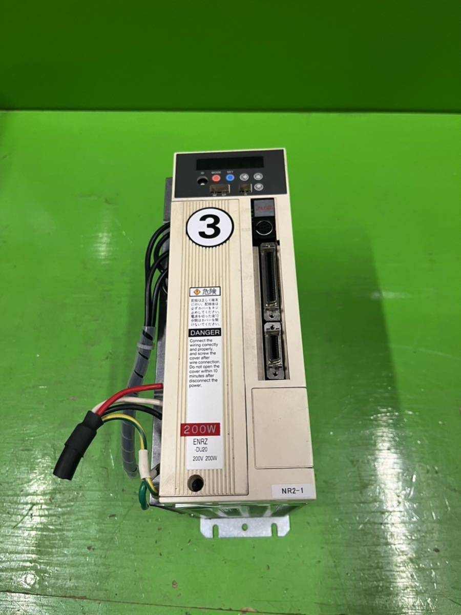 3 ESTIC SERVO NUTRUNNER SERVO DRIVER UNIT ENRZ-DU20 200W 。拍卖