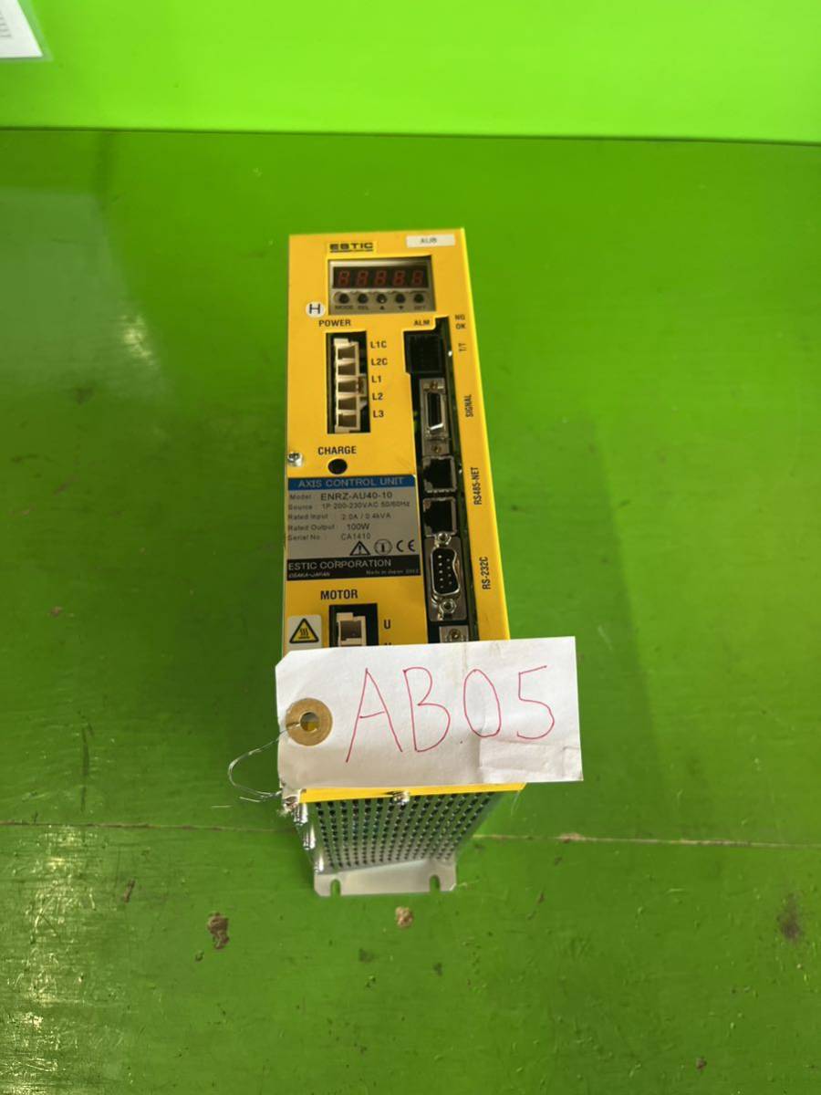 AB05 ESTIC AXIS CONTROL UNIT ENRZ-AU40-10 100W。拍卖