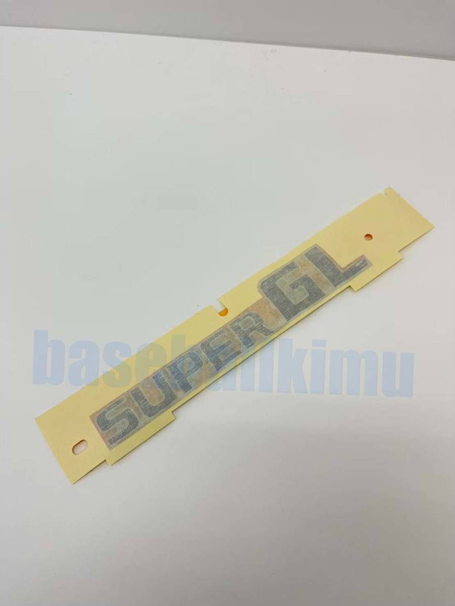 ■新品未使用■ 200系 ハイエース レジアスエース SUPER GL バックドア エンブレム 純正品拍卖