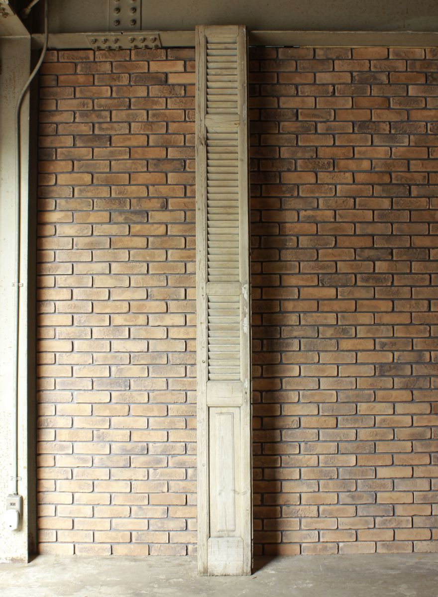 ルーバードア ウッドドア 建具 扉 開き戸 ヴィンテージ アンティーク イギリス フランス レトロ ヨーロッパ ウェリントン wdw-5113拍卖