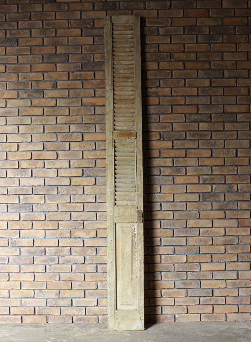 ルーバードア ウッドドア 建具 扉 開き戸 ヴィンテージ アンティーク イギリス フランス レトロ ヨーロッパ ウェリントン wdw-5238拍卖