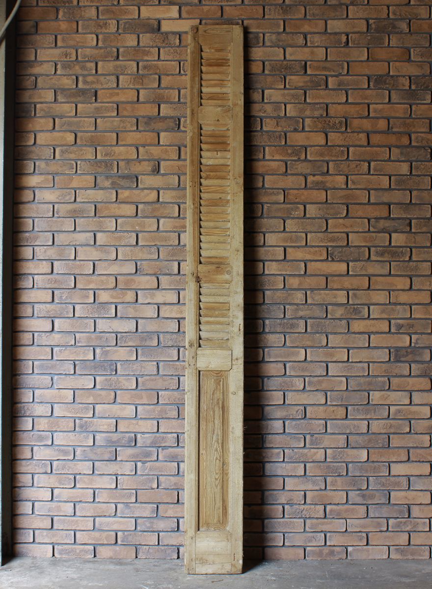 ルーバードア ウッドドア 建具 扉 開き戸 ヴィンテージ アンティーク イギリス フランス レトロ ヨーロッパ ウェリントン wdw-5244拍卖