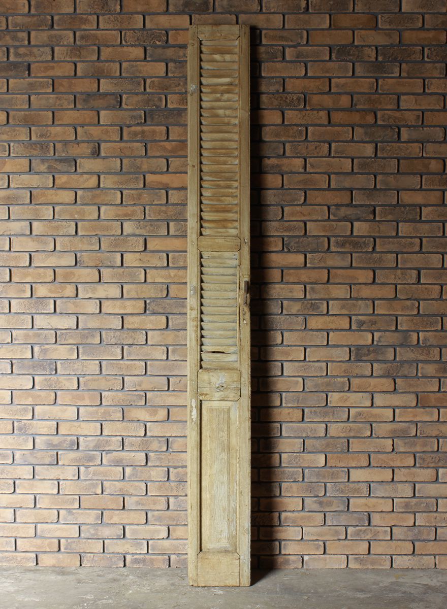 ルーバードア ウッドドア 建具 扉 開き戸 ヴィンテージ アンティーク イギリス フランス レトロ ヨーロッパ ウェリントン wdw-5228拍卖