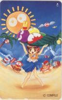 【テレカ】ぷよぷよ コンパイル フリー350-5973 4H-U2030 未使用・Aランク拍卖