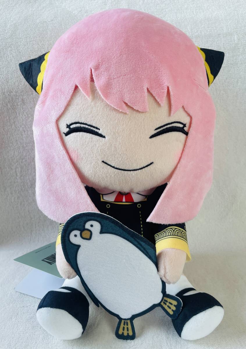 送料450円~☆SPY×FAMILY スペシャル ぬいぐるみ アーニャ・フォージャー☆ペンギン スパイファミリー マスコット拍卖