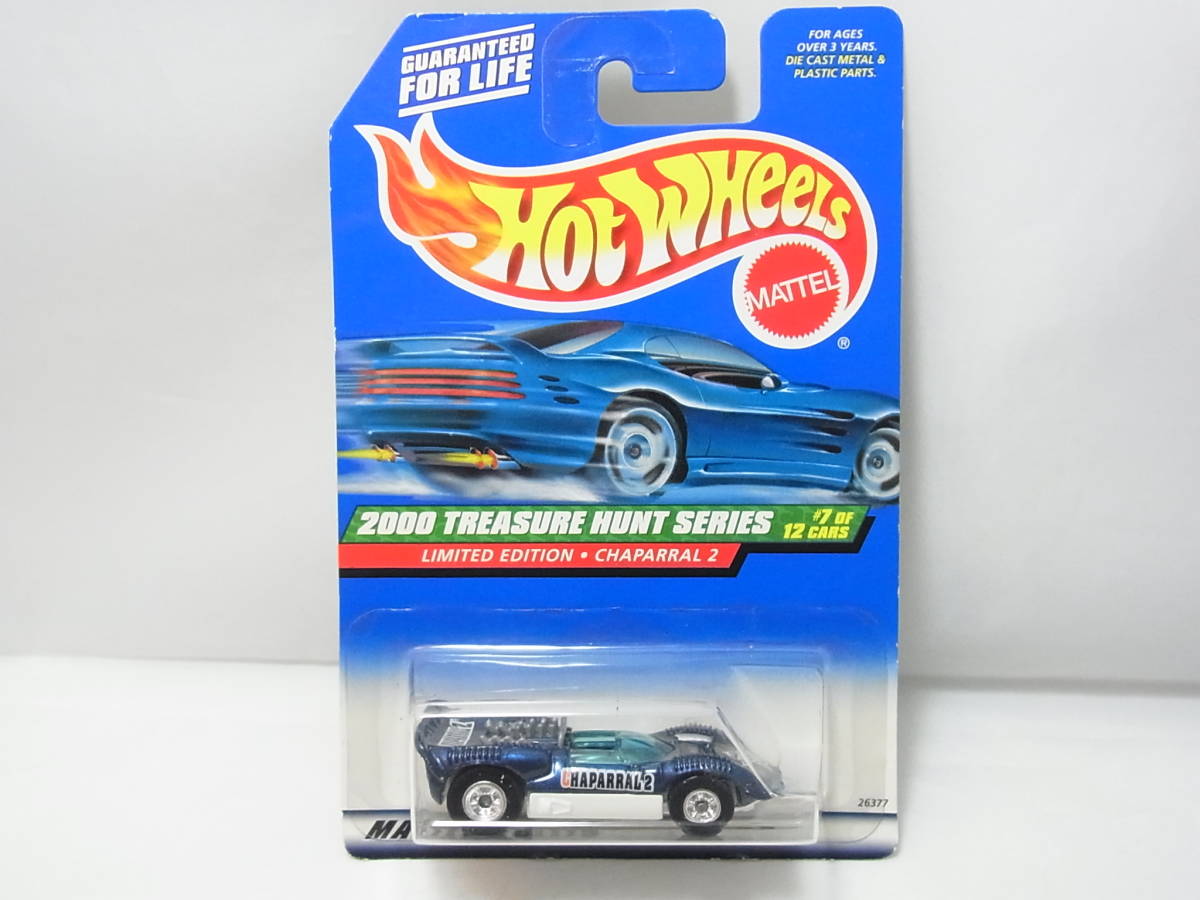 HotWheels ホットウィール 2000 TREASUREHUNT トレジャーハント CHAPARRAL2 シャパラル拍卖