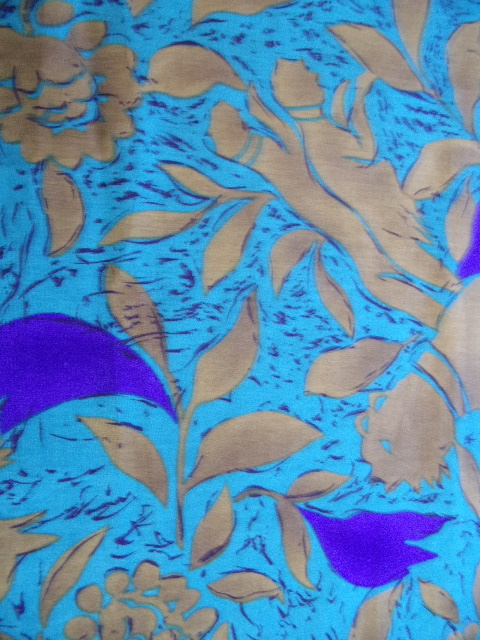 40幅110cm×130cm※綿ローン?※動物柄※グリーン系※洋裁※手芸※インテリア※小物作りに※雑貨作りに拍卖