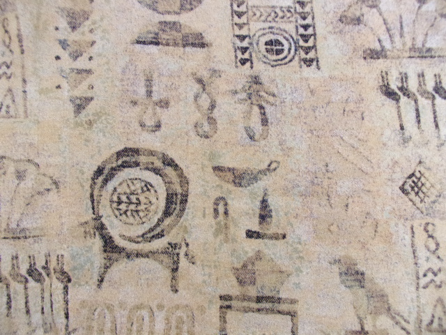 ⑲幅110cm×200cm※オリエンタル柄※古代エジプト壁画柄※手芸※洋裁※インテリア※洋服作りに※小物作りに※雑貨作りに拍卖