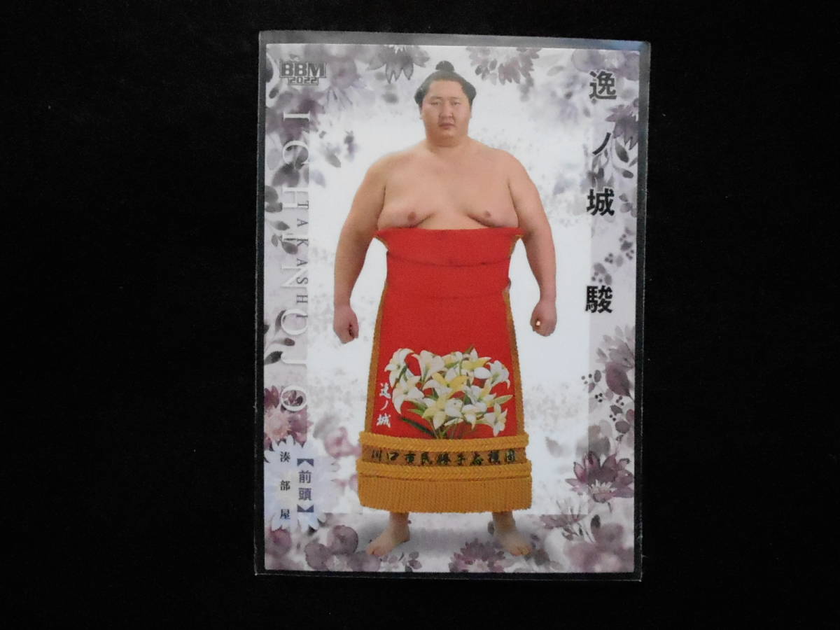 BBM2022大相撲カード華逸ノ城前頭拍卖