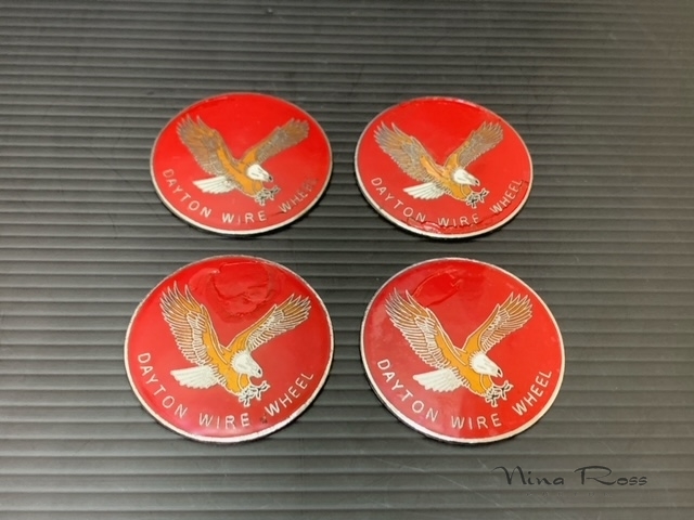 デイトン DAYTON イーグルチップ 4枚セット ゼニス ワイヤーホイール インパラ ベルエア キャデラック拍卖