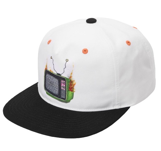 Volcom Featured Artist Justin Hager Hat Cap White キャップ拍卖