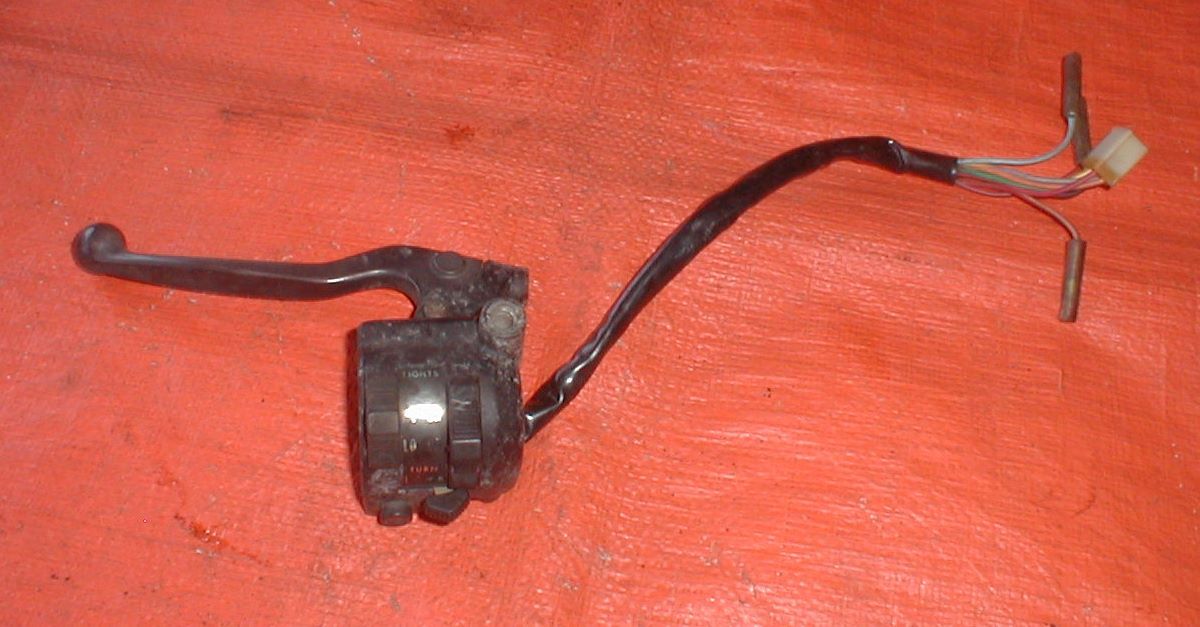 ③☆★カワサキ★AR50【左側スイッチホルダー&クラッチレバー/良品】★☆拍卖