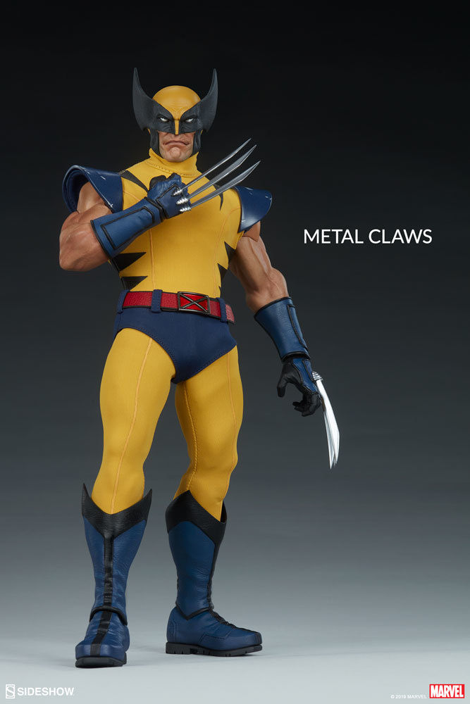 Sideshow 1/6 ウルヴァリン モダンイエロー・コスチューム.Ver 未開封新品 100438 Wolverine サイドショウ 検) ホットトイズ拍卖