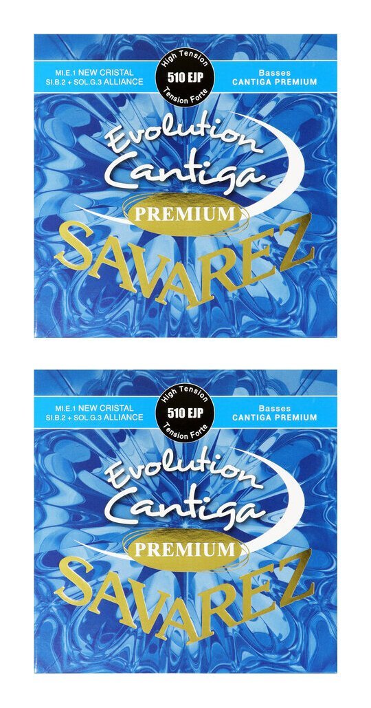 即決◆新品◆送料無料SAVAREZ 510 EJP ×2 High tension Evolution Cantiga PREMIUM クラシックギター弦/メール便拍卖