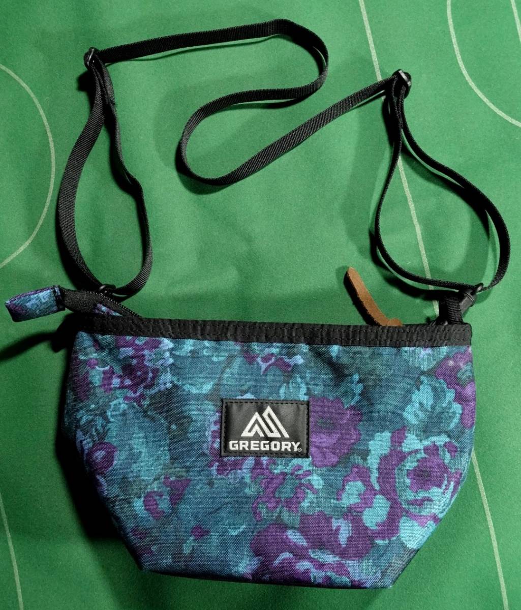 ▲グレゴリー ナイロン素材 小型 ボートフォルム ショルダーバッグ EASY SHOULDER ブルータペストリー 美品!!!▲拍卖
