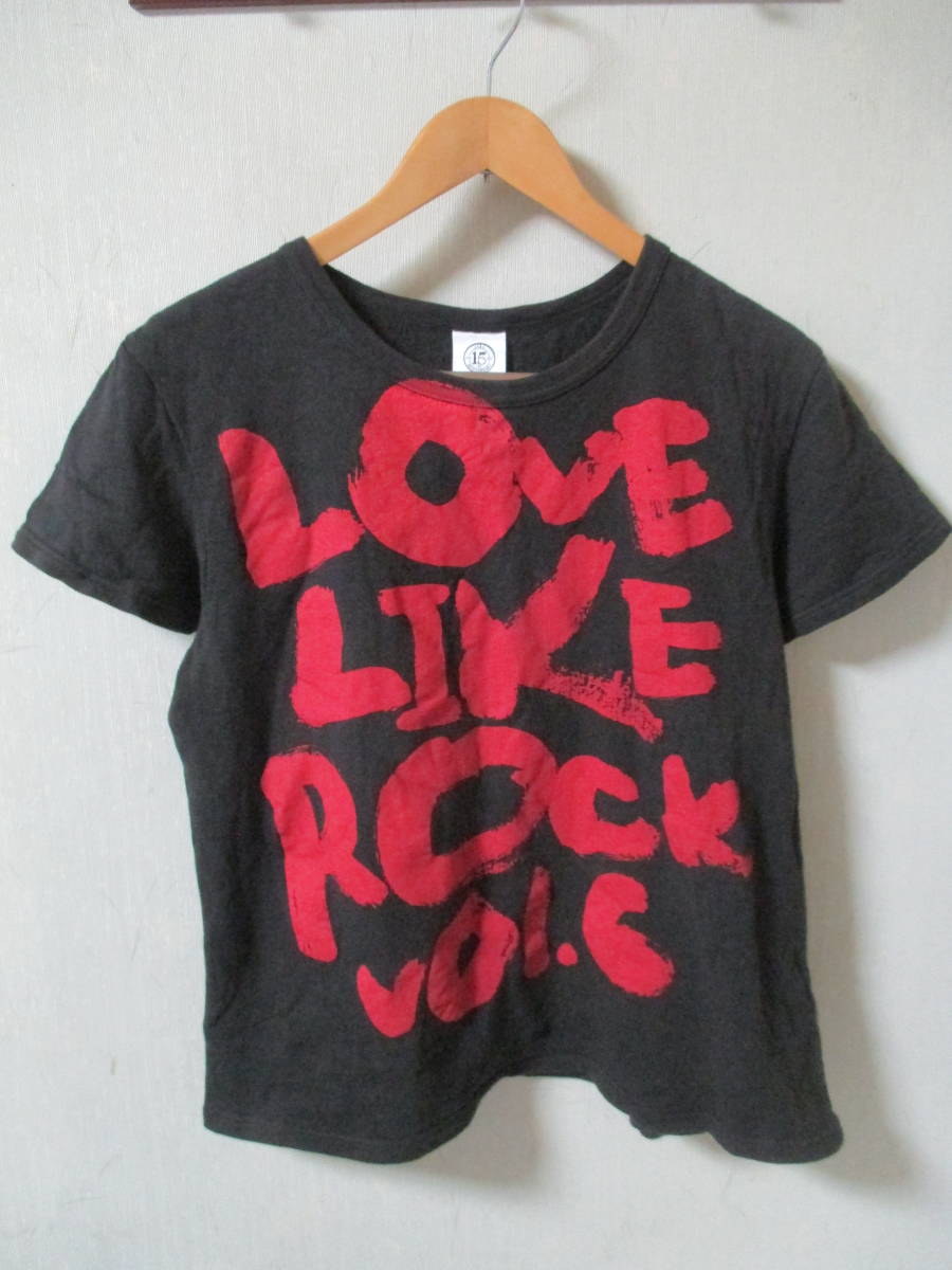 aiko アイコ 15thアニバーサリー LOVE LIKE ROCK Vol.6 Tシャツ デカ拍卖