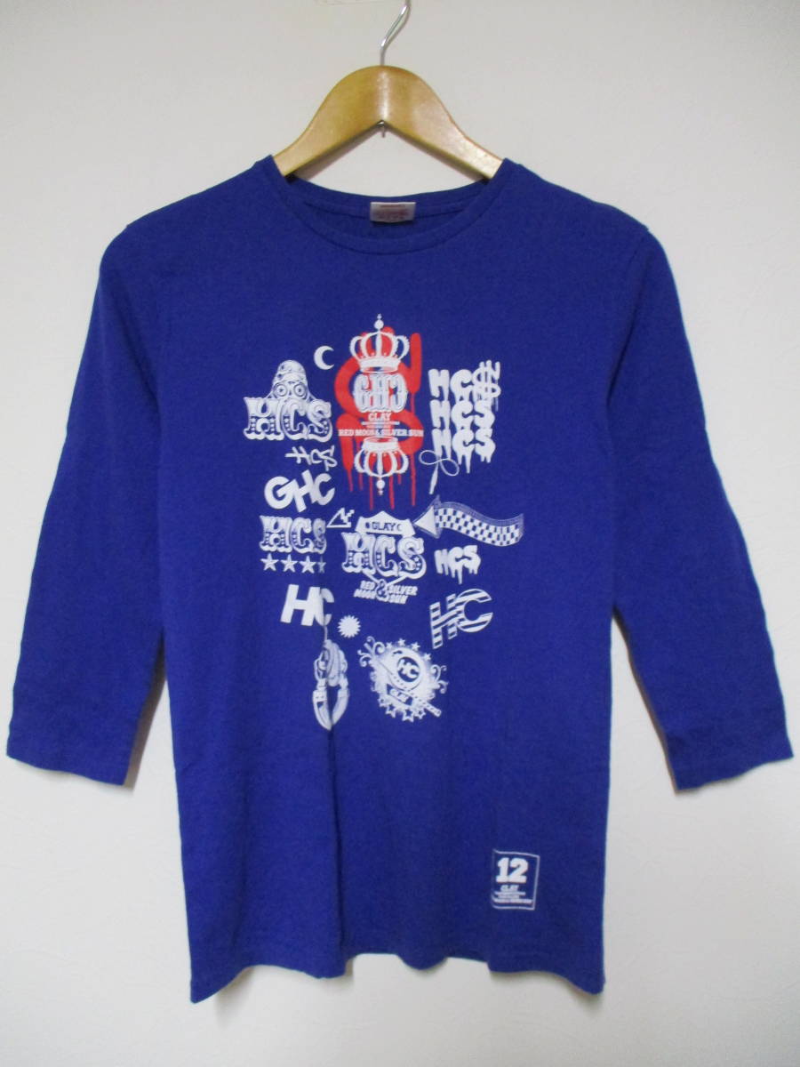 GLAY グレイ '11-12HIGH COMMUNICATIONS 七分袖ツアーTシャツ拍卖