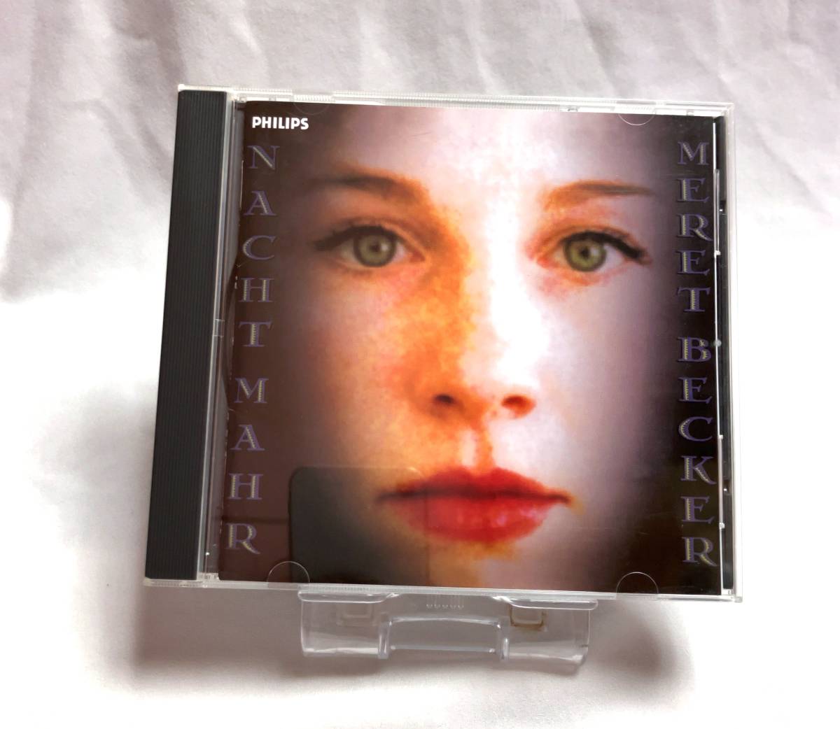 Meret Becker Nachtmahr 夢魔 メレット・ベッカー 日本盤/国内正規盤/帯付き+歌詞掲載・対訳、解説有り。Philips PHCF-3520拍卖