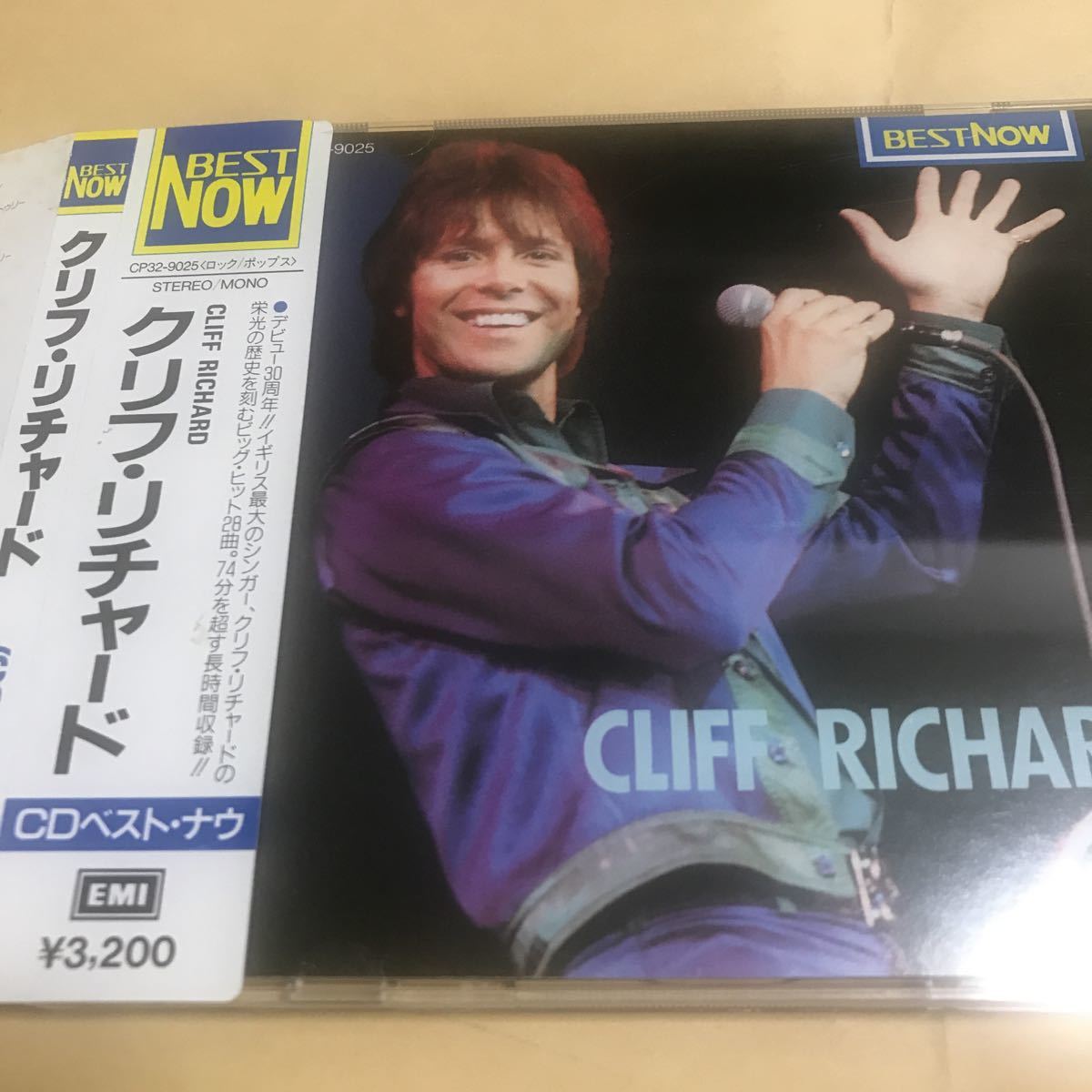 クリフリチャード【クリフリチャード CDベスト・ナウ】CD創成期発売分 超美品 CDHYR拍卖