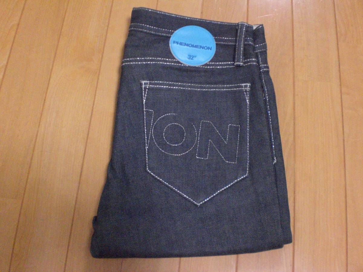 フェノメノン PHENOMENON デニム シルバーステッチ スキニージーンズ インディゴ W32 MR GENTLEMAN SWAGGER SUPREME STUSSY拍卖
