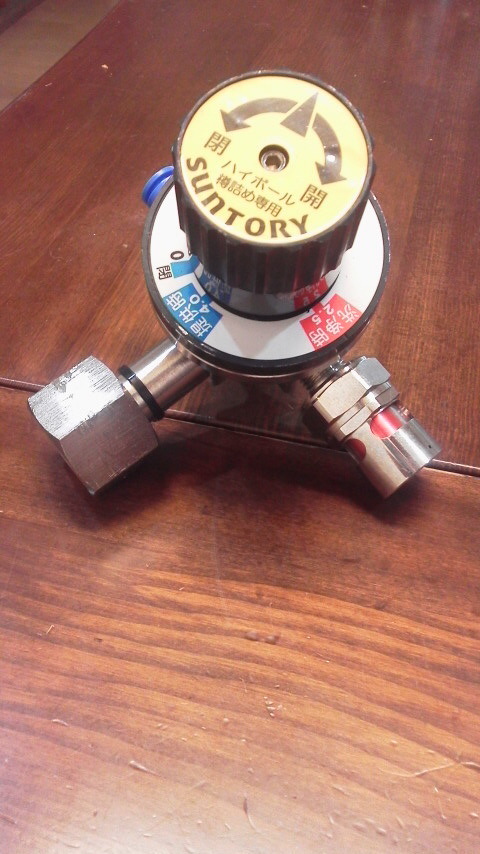 ★即決!限定1台★ビールサーバー部品●サントリー製ハイボール用減圧弁 圧力調整済 USED拍卖