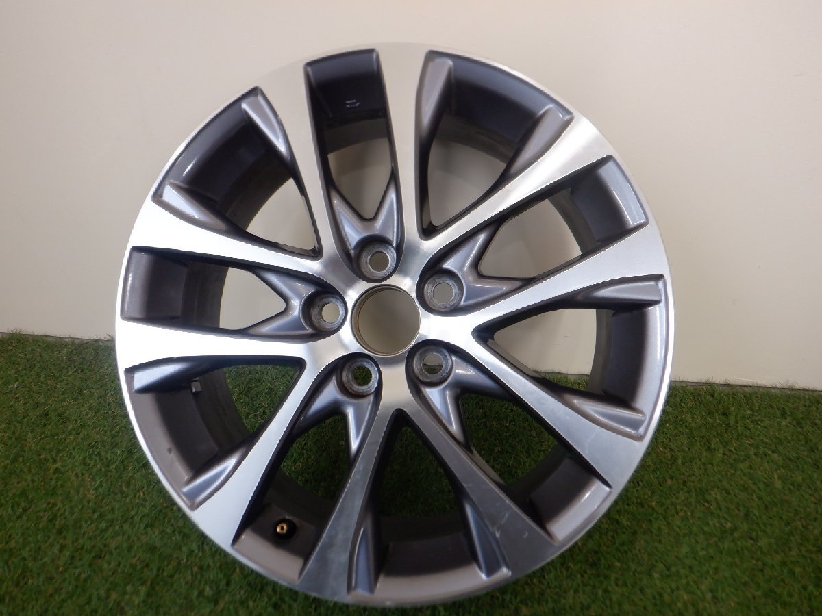 トヨタ純正 ACR50W ACR55W 50 エスティマ 後期 4型 18インチ 7J +51 5穴 114.3 ホイール 1本 ガンメタ m-23-5-691拍卖