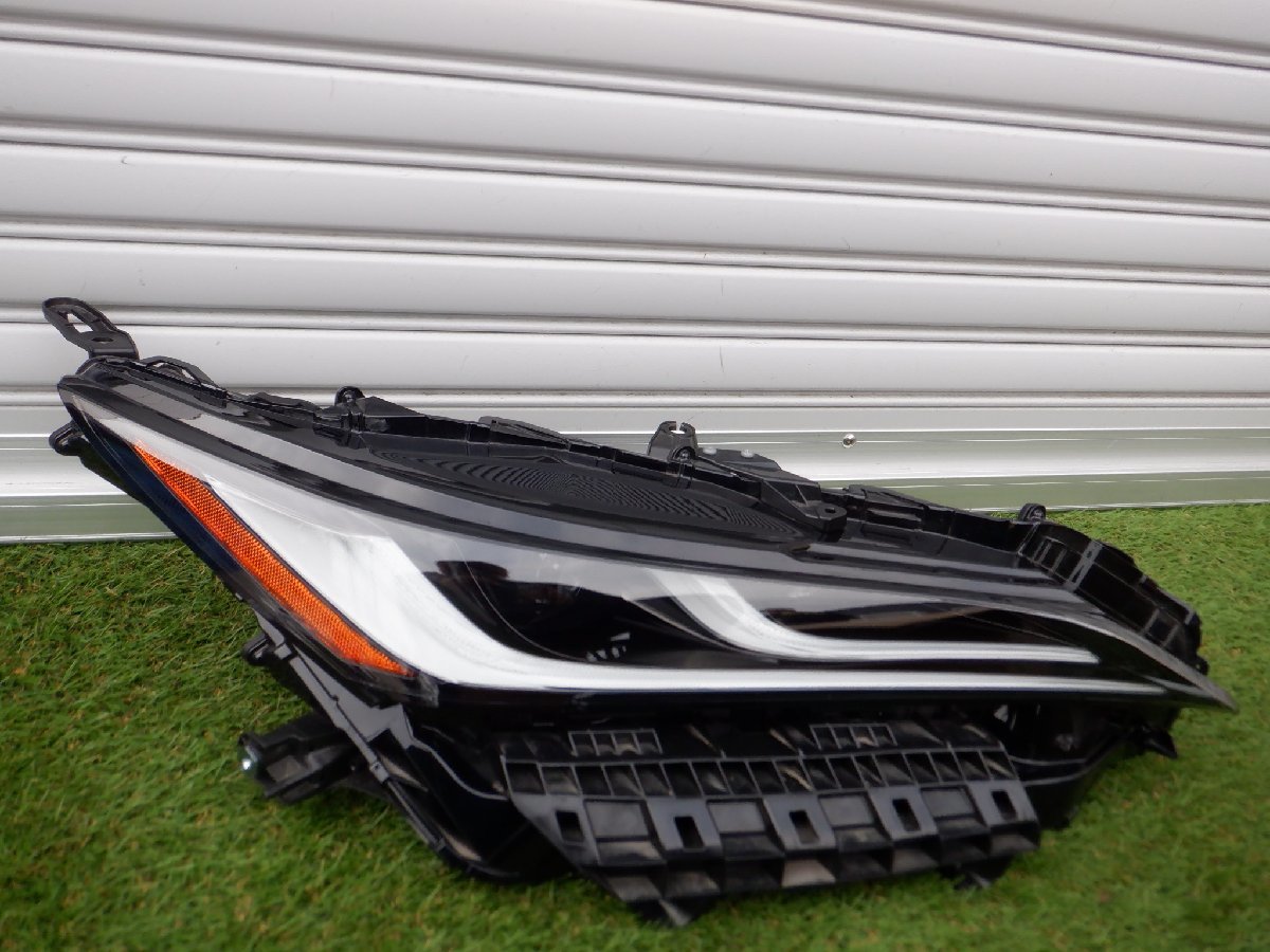 トヨタ純正 AXUH80 AXUH85 MXUA80 MXUA85 80 ハリアー Z/G LED ヘッドライト ヘッドランプ 右側 運転席 美品 48-233 刻印7H 点灯確認済拍卖