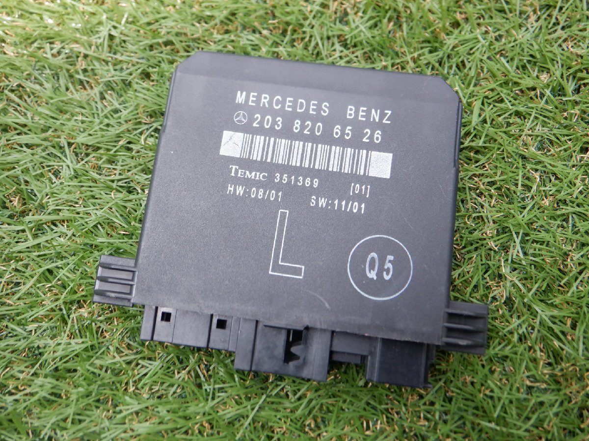 ベンツ純正 GF-203064 W203 C320 Cクラス 2002年 コントロール モジュール ユニット 2038206526 m-23-6-431拍卖