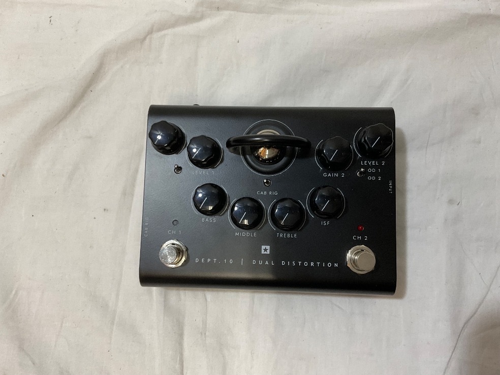 u51752 中古 ブラックスター DEPT.10 DUAL DISTORTION拍卖
