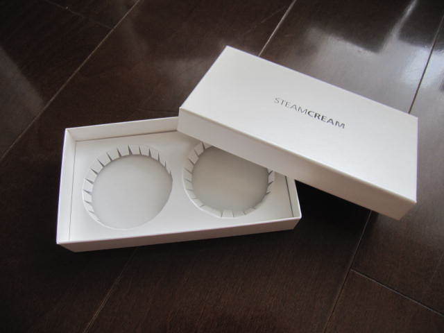 新品 未使用 非売品 STEAMCREAM スチームクリーム ギフトボックス 2個入り プレゼント用 ホワイト系拍卖