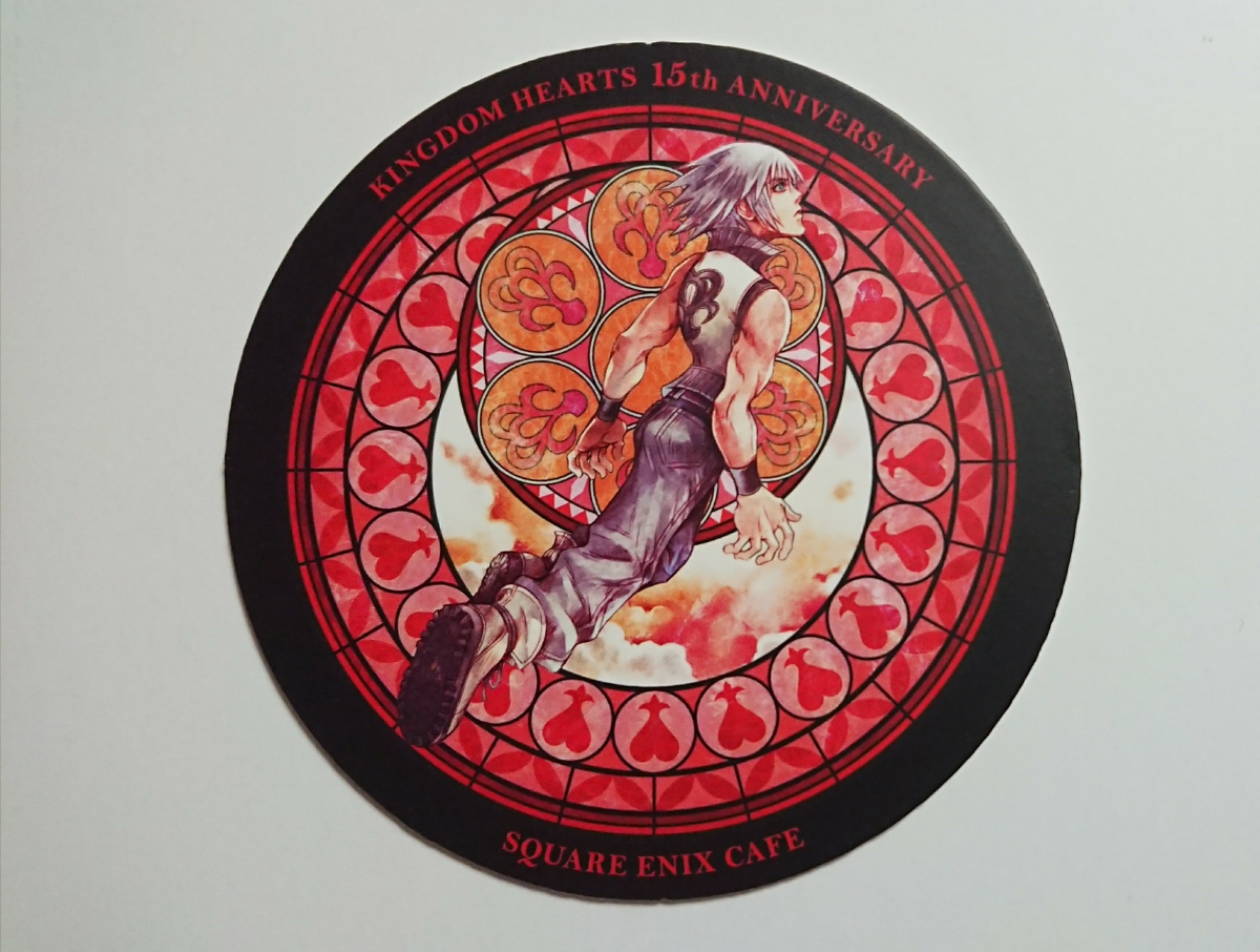 スクエニカフェ 東京 秋葉原 キングダムハーツ KINGDOM HEARTS 特典 コースター リク 非売品拍卖