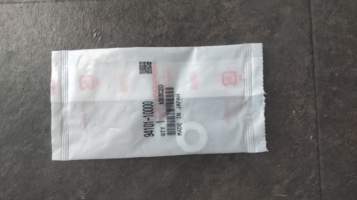 No.301 ホンダ純正プレイワッシャー10mm 94101-10000拍卖