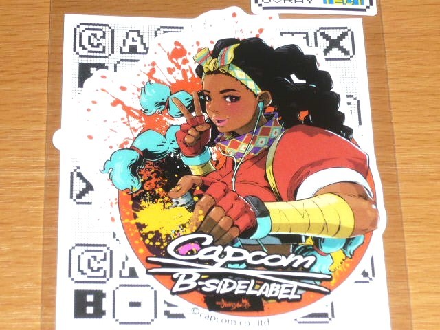 ◆ストリートファイター6 ステッカー◆キンバリー◆B-SIDE LABEL◆ストⅡ◆拍卖