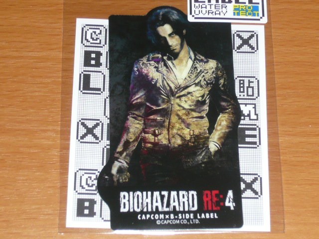 ◆バイオハザードRE:4 ステッカー◆ルイス リアル◆B-SIDE LABEL◆カプコン◆拍卖
