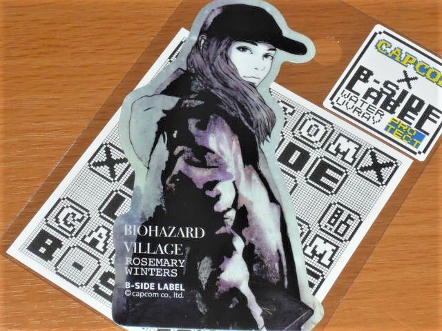 ◆バイオハザード ステッカー◆ローズマリー◆B-SIDE LABEL◆カプコン◆拍卖