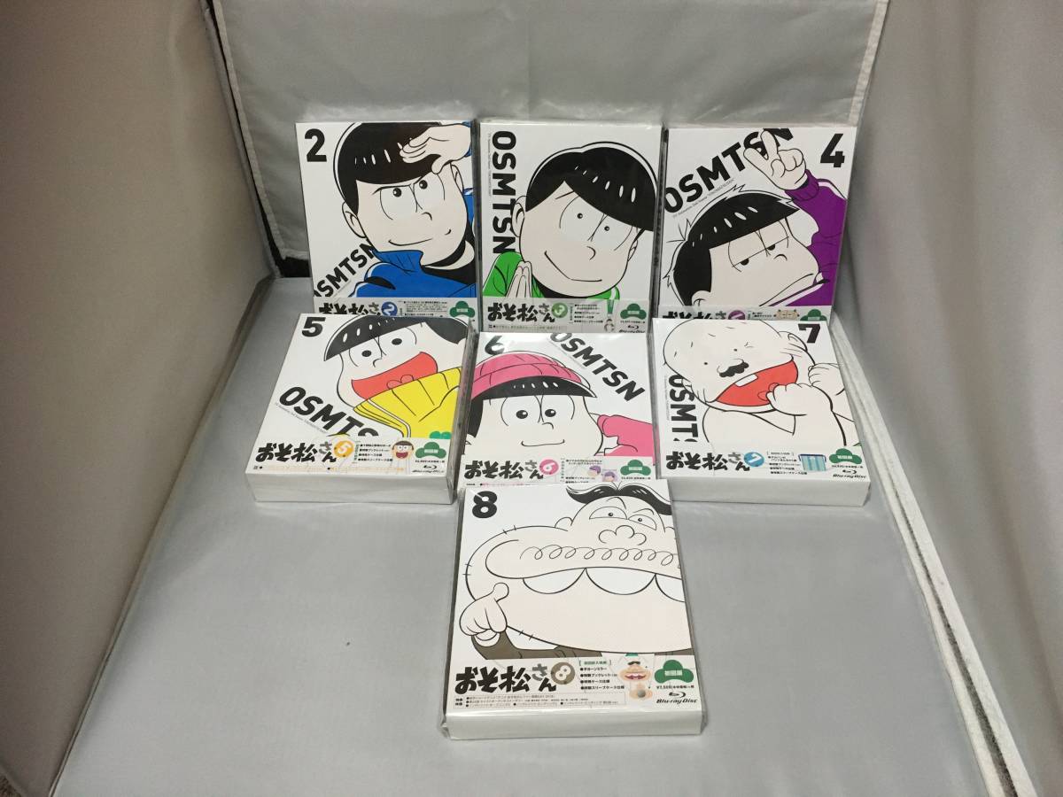BD(BLU-RAY) おそ松さん 第2期 全8巻のうち7巻セット 初回拍卖