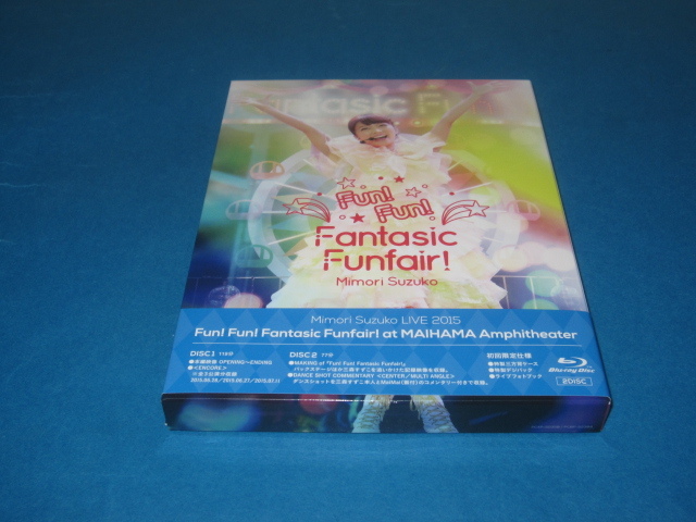 BD(BLU-RAY) 三森すずこ 2nd LIVE 2015 Fun!Fun!Fantasic Funfair!拍卖