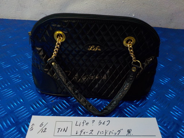 TIN●○Life? ライフ レディース ハンドバッグ 黒 5-6/12(も)拍卖