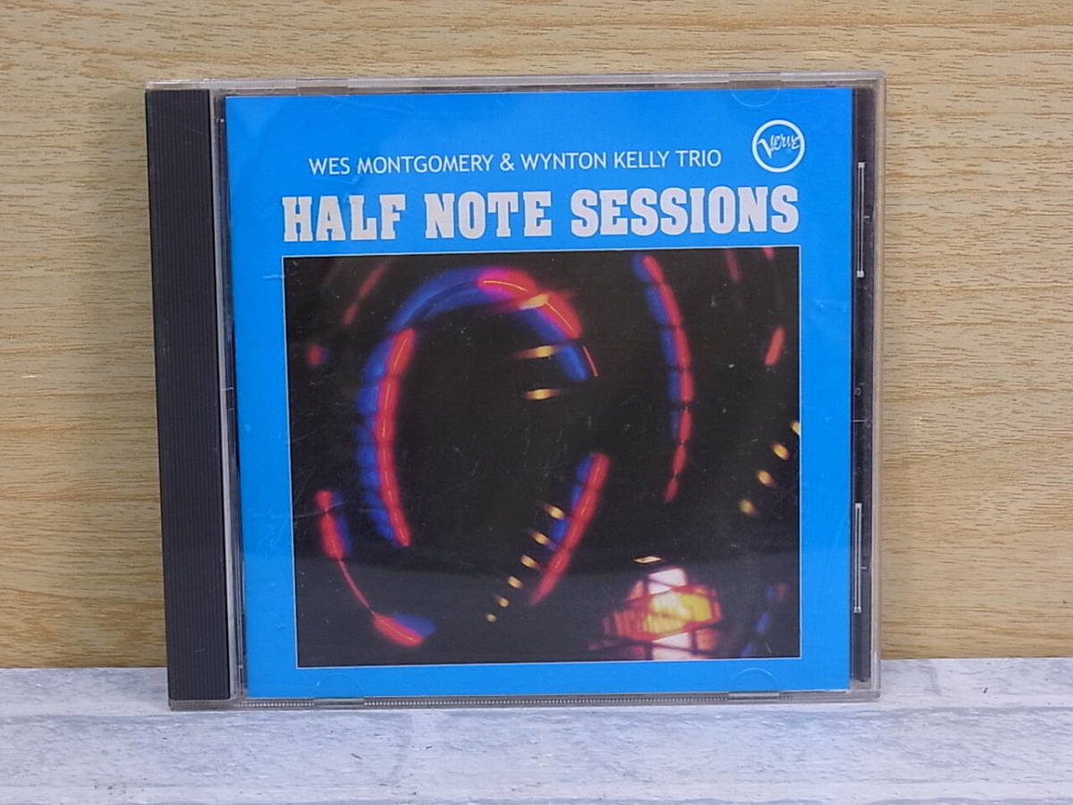 △F/137●ジャズ音楽CD☆ウェス・モンゴメリー&ウィントン・ケリー☆ハーフ・ノート・セッションズ☆中古品拍卖