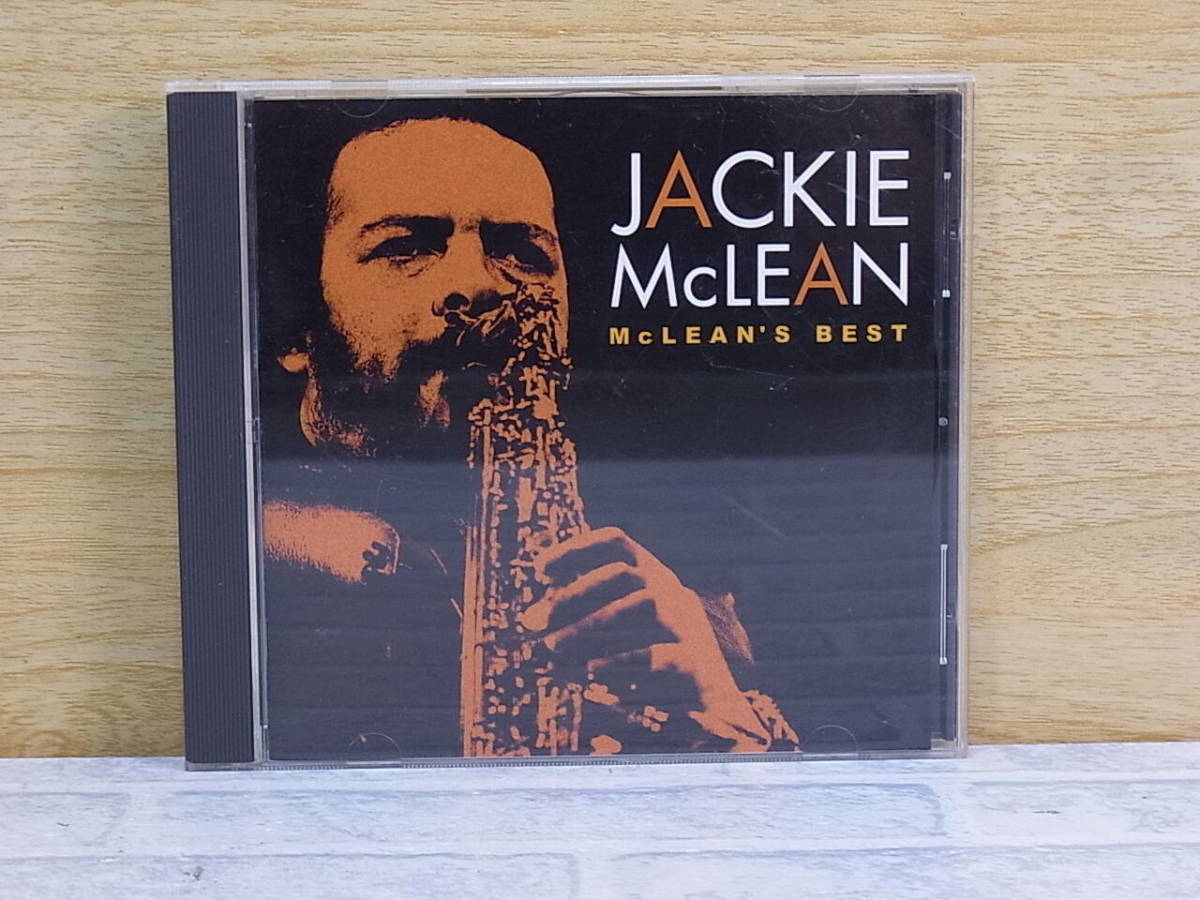 △F/183●ジャズ音楽CD☆ジャッキー・マクリーン JACKIE McLEAN☆マクリーンズ・ベスト McLEAN’s BEST☆中古品拍卖