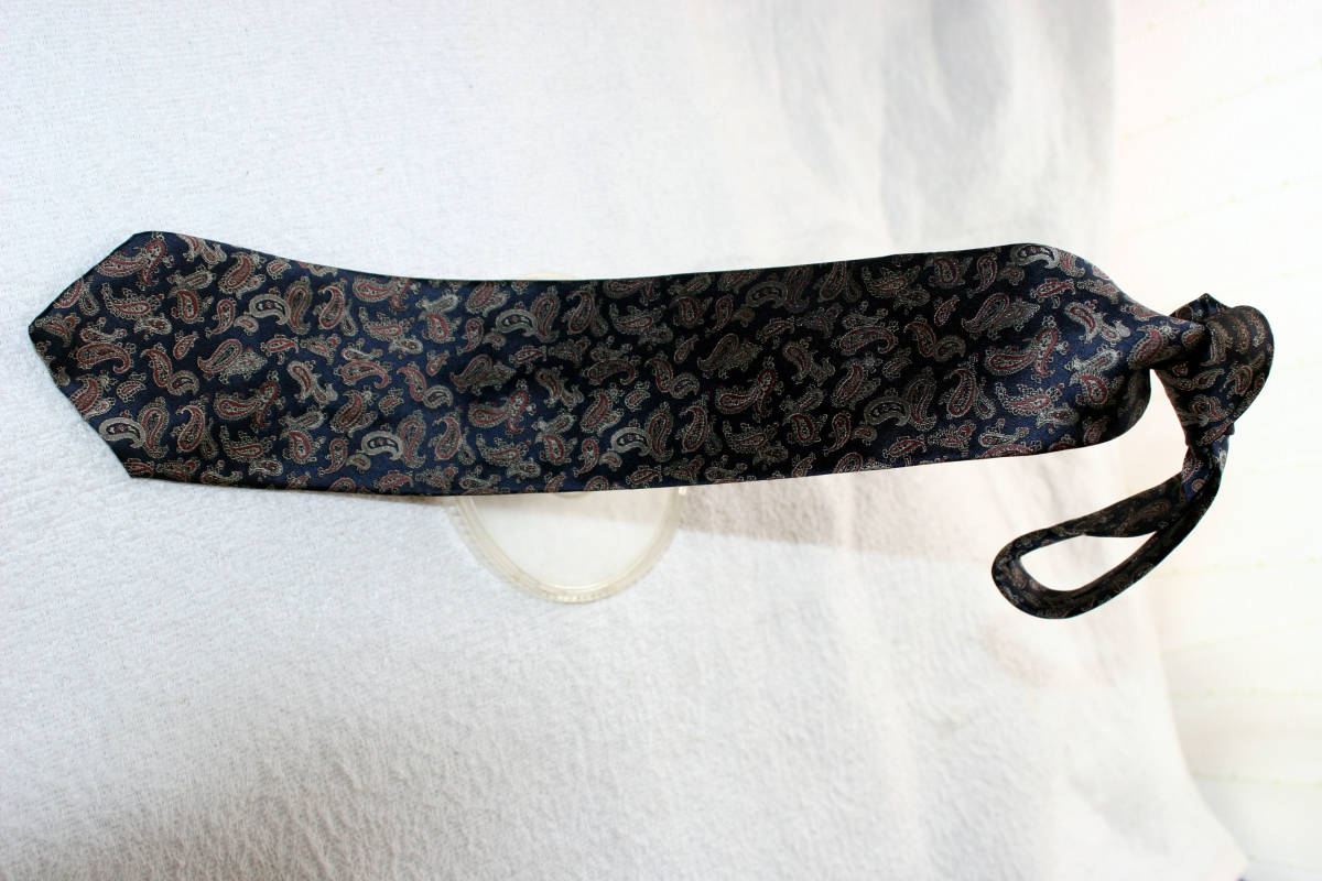 ★★★   N-12   BenHouse   ペズリー柄 プリント系   日本製 ネクタイ   ★★★  ビジネス  絹100%  ★★★ 拍卖