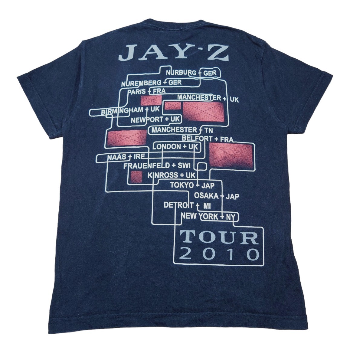 2010 Jay-Z ツアーTシャツ 古着 hiphop ジェイZ拍卖