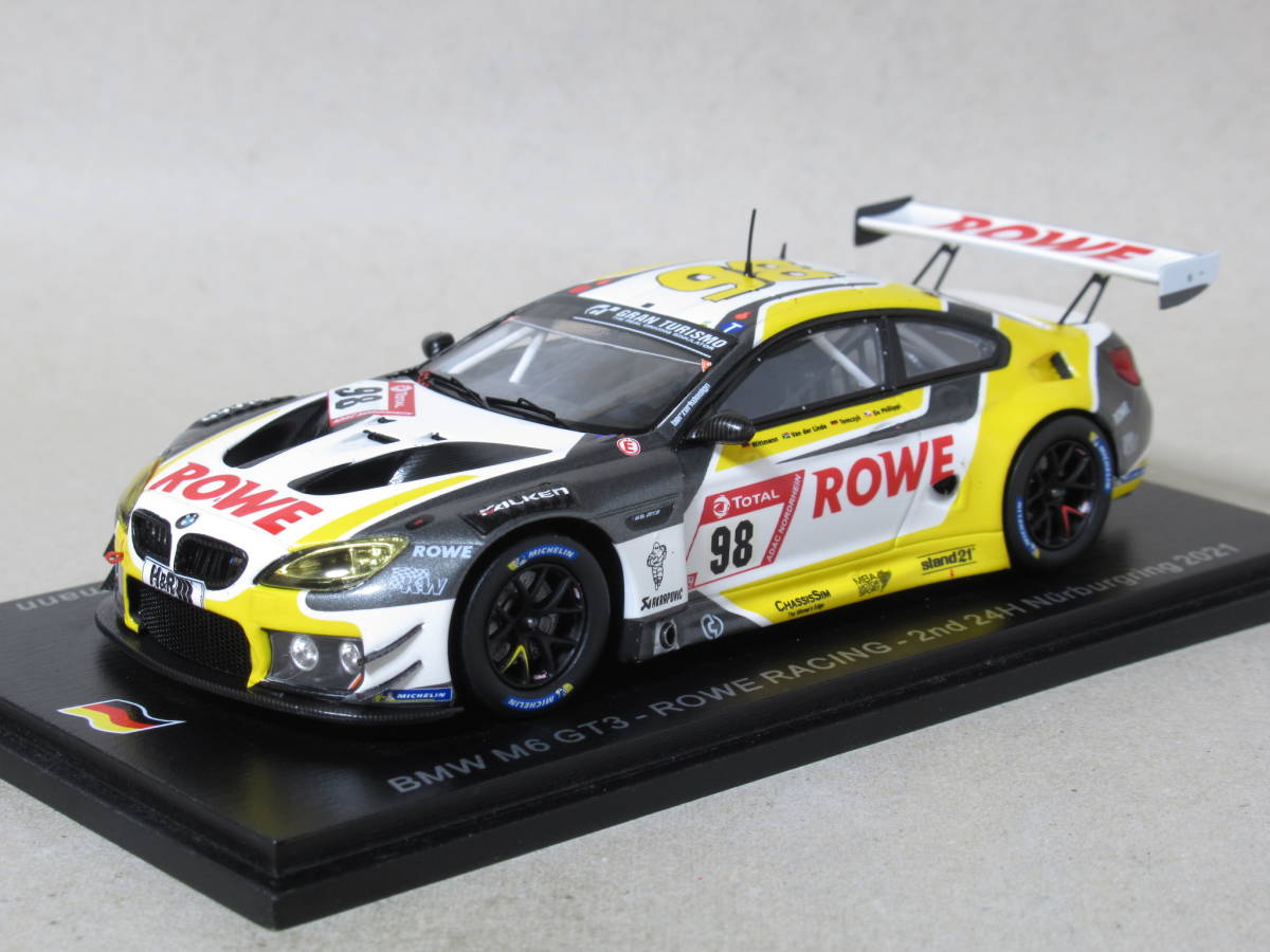 1/43 BMW M6 GT3 ローヴェレーシング#98 ニュルブルクリンク24時間 2021拍卖