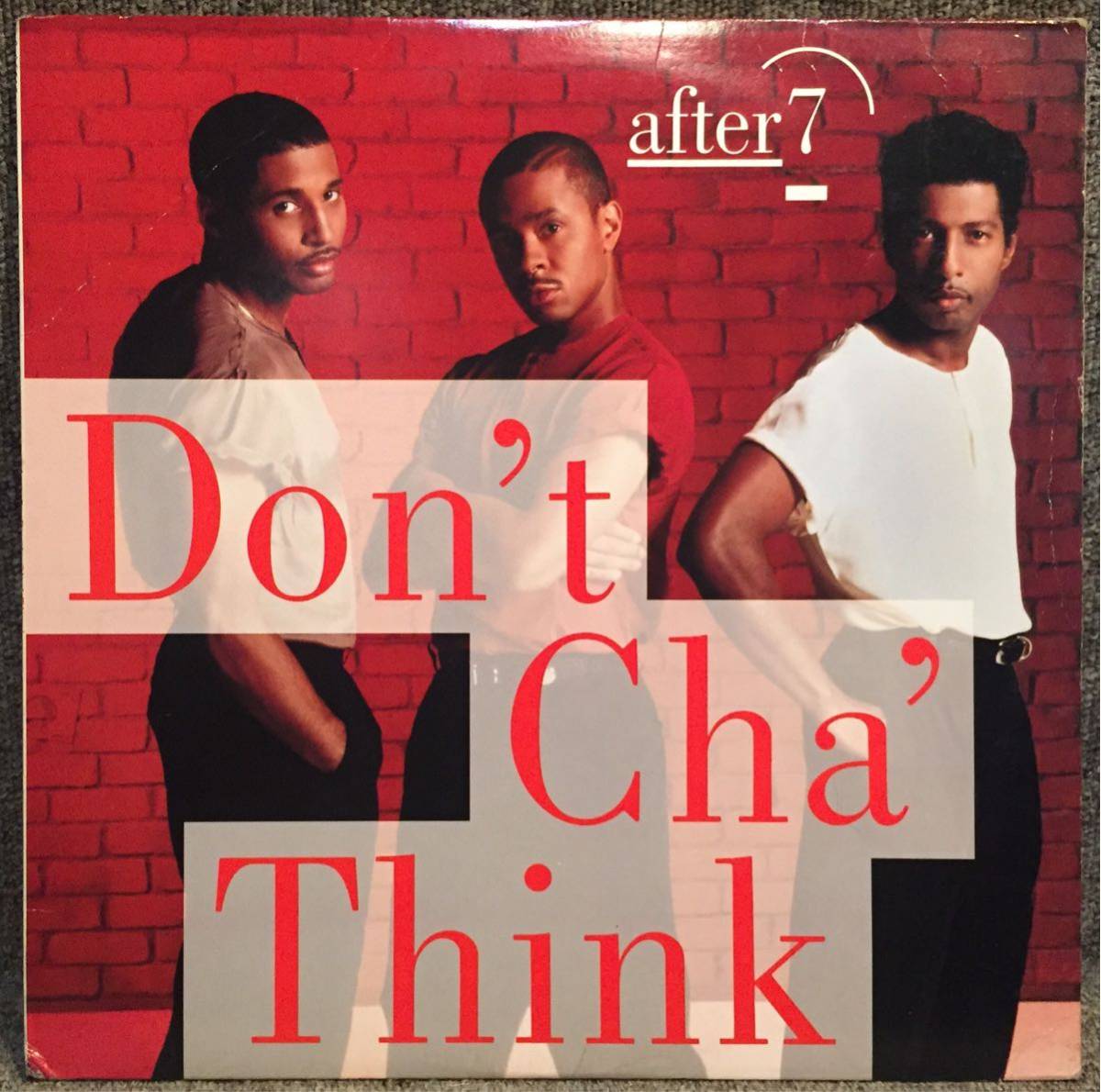 【EX-/VG+】【US盤】【即決】【12】After 7 /Don't Cha' Think / new jack swing / 試聴検品済拍卖