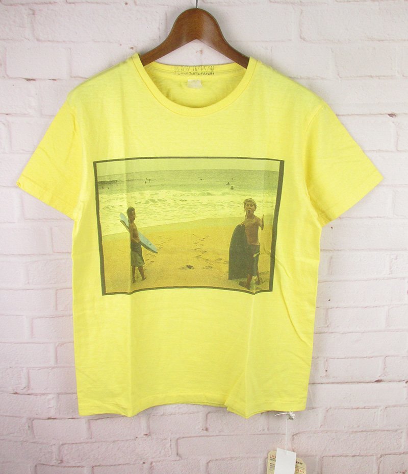 LST9332 JACKSON MATISSE ジャクソンマティス Tシャツ S 未使用 イエロー(クリックポスト可)拍卖