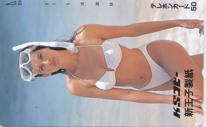 新王子製紙/ハイレグビキニ水着【テレカ】 G.6.12a ★送料最安60円~拍卖