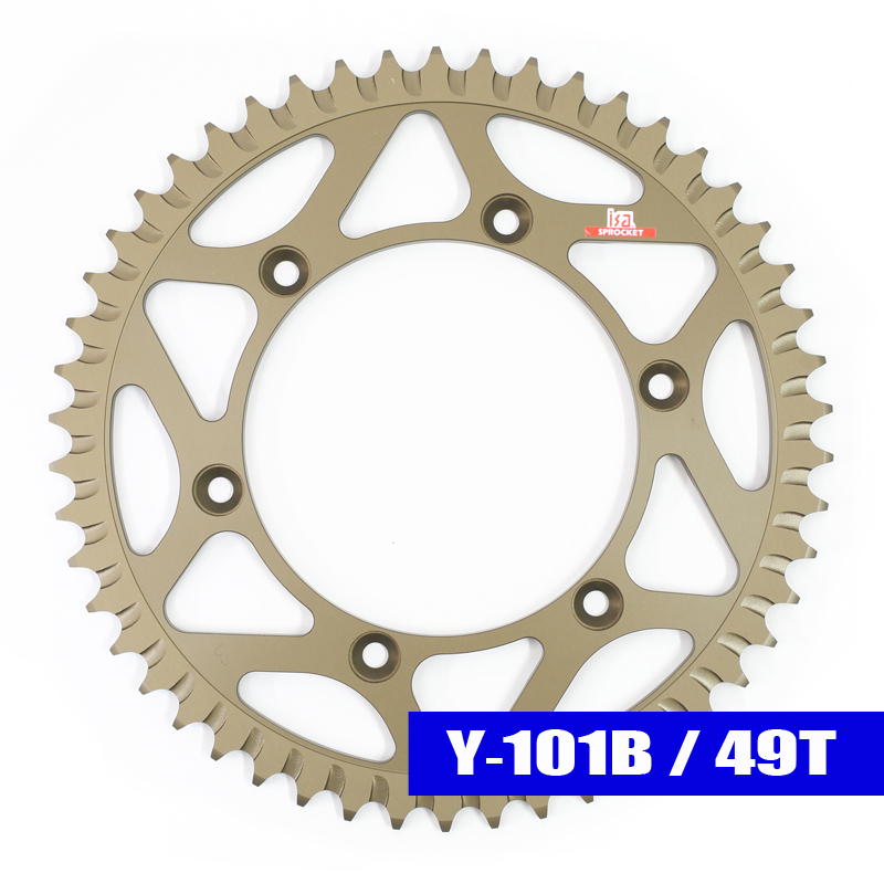 【ハードエンデューロ向け】 ISA ドリブンスプロケットオフセットタイプ YZ125, YZ125X/250X, YZ250FX用 【Y101B/49丁】拍卖
